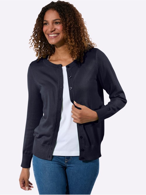 Cardigan Pur Coton - Taille Standard - Witt - Kiabi