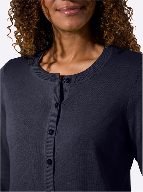 Cardigan Pur Coton - Taille Standard - Witt - Kiabi
