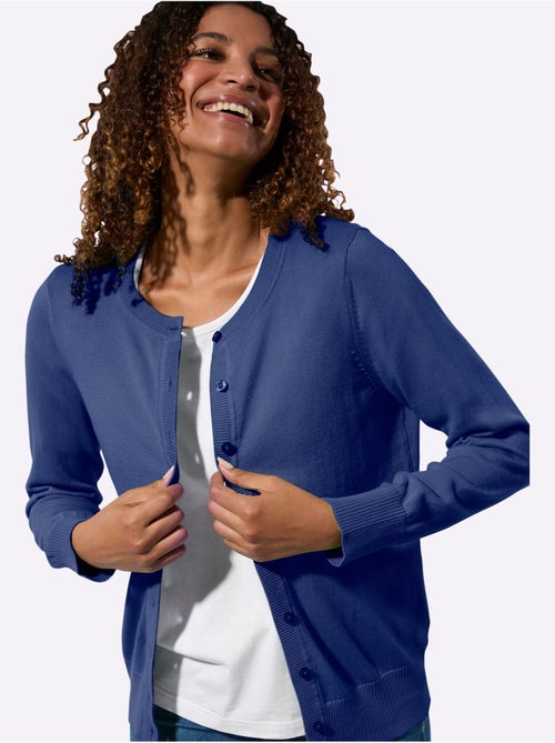 Cardigan Pur Coton - Taille Standard - Witt - Kiabi