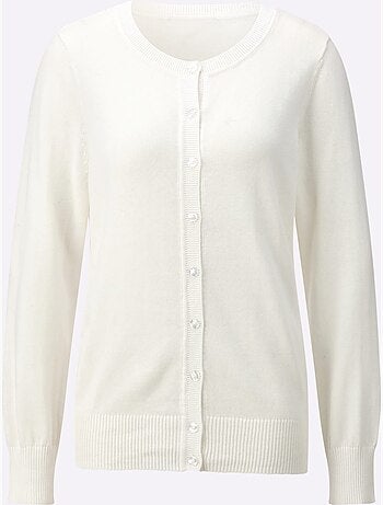 Cardigan Pur Coton - Taille Standard - Witt