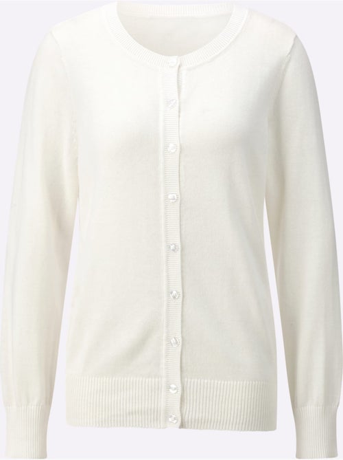 Cardigan Pur Coton - Taille Standard - Witt - Kiabi