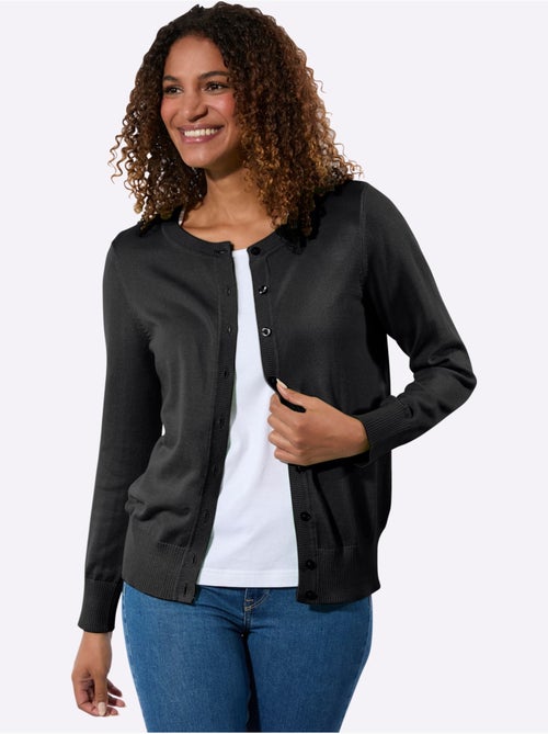 Cardigan Pur Coton - Taille Standard - Witt - Kiabi