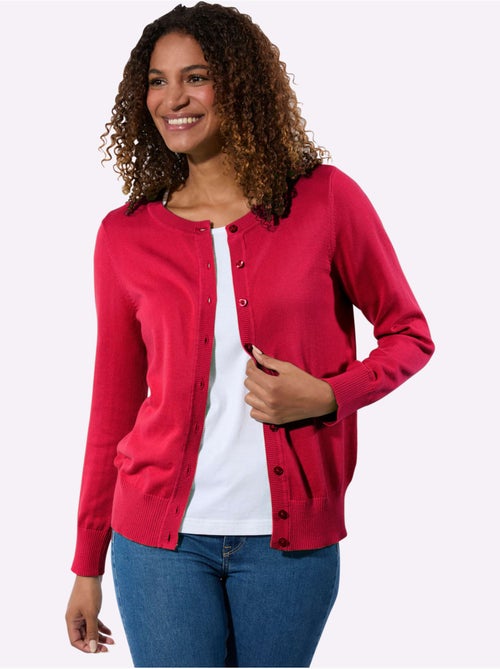 Cardigan Pur Coton - Taille Standard - Witt - Kiabi