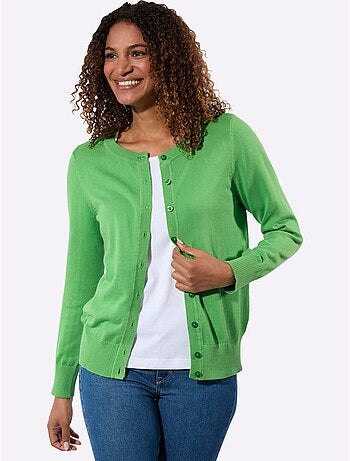 Cardigan Pur Coton - Taille Standard - Witt