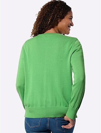 Cardigan Pur Coton - Taille Standard - Witt