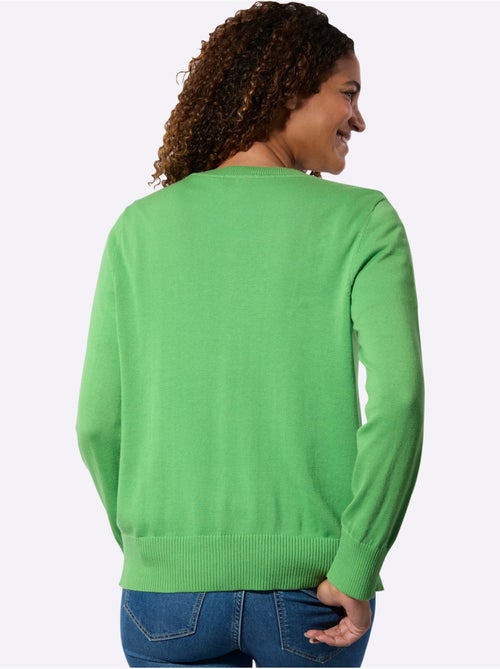 Cardigan Pur Coton - Taille Standard - Witt - Kiabi