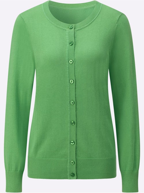 Cardigan Pur Coton - Taille Standard - Witt - Kiabi