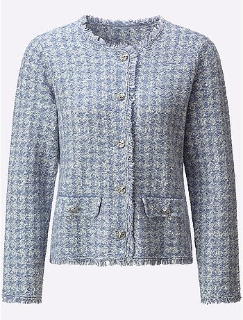 Cardigan Qualité Coton Doux Sur La Peau - Taille Standard - Helline