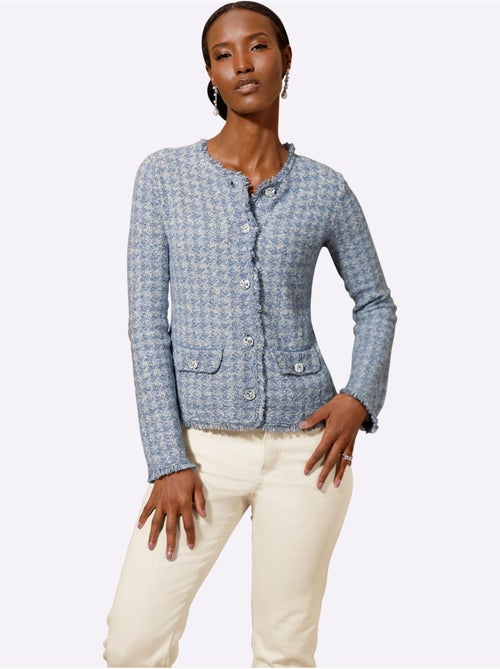 Cardigan Qualité Coton Doux Sur La Peau - Taille Standard - Helline - Kiabi Cardigan Qualité Coton Doux Sur La Peau - Taille Standard - Helline - Kiabi