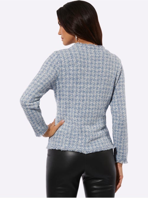 Cardigan Qualité Coton Doux Sur La Peau - Taille Standard - Helline - Kiabi Cardigan Qualité Coton Doux Sur La Peau - Taille Standard - Helline - Kiabi