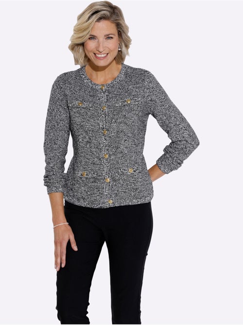Cardigan Qualité Coton Doux Sur La Peau - Taille Standard - Moda Vilona - Kiabi