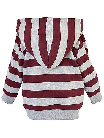 CARDIGAN RAYE GARCON LES GRANS DE SUCRE D'ORGE
