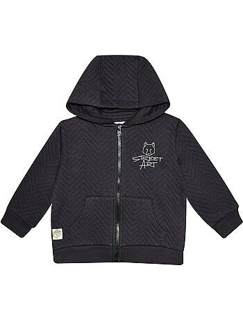 Cardigan stevenson capuche manches longues