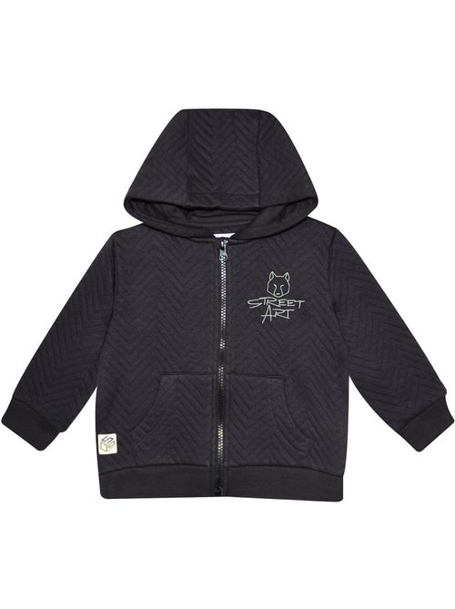Cardigan stevenson capuche manches longues - Kiabi Cardigan stevenson capuche manches longues - Kiabi