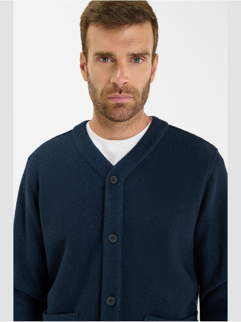 Cardigan TERIS 'Le Temps Des Cerises' Bleu - Kiabi