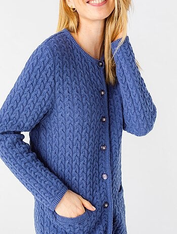 Cardigan torsadé - Damart