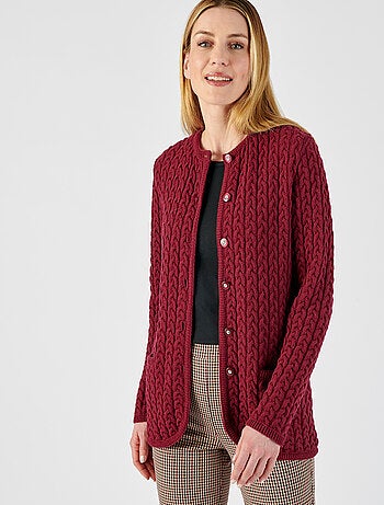 Cardigan torsadé - Damart