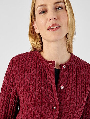 Cardigan torsadé - Damart
