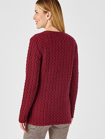 Cardigan torsadé - Damart