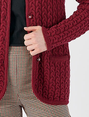 Cardigan torsadé - Damart