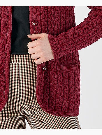 Cardigan torsadé - Damart