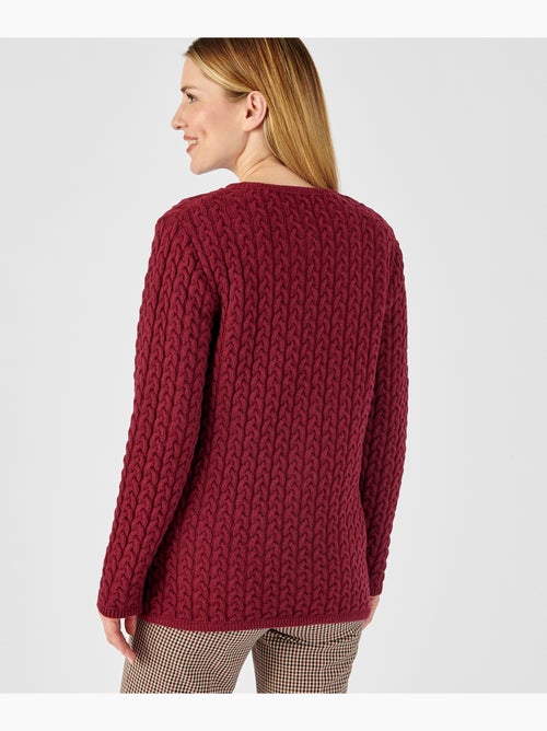 Cardigan torsadé - Damart - Kiabi