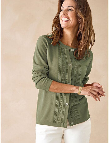 Cardigan torsadé - DAXON