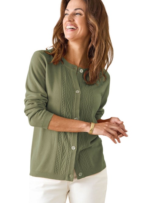 Cardigan torsadé - DAXON - Kiabi