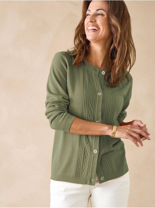 Cardigan torsadé - DAXON - Kiabi