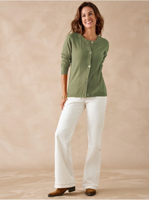 Cardigan torsadé - DAXON - Kiabi
