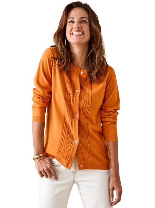 Cardigan torsadé - DAXON - Kiabi