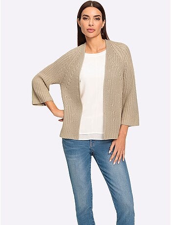 Cardigan Tricot - Taille Standard - Helline