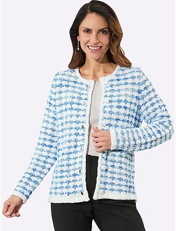 Cardigan Tricot Bouclé - Taille Standard - Witt