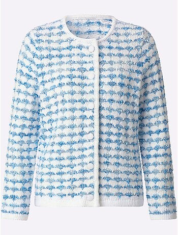Cardigan Tricot Bouclé - Taille Standard - Witt