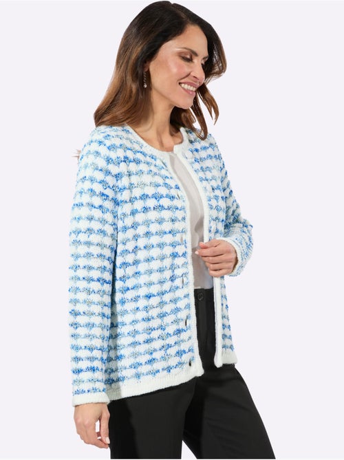 Cardigan Tricot Bouclé - Taille Standard - Witt - Kiabi Cardigan Tricot Bouclé - Taille Standard - Witt - Kiabi