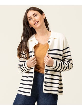 Cardigan Tricot Femme Terre de Marins