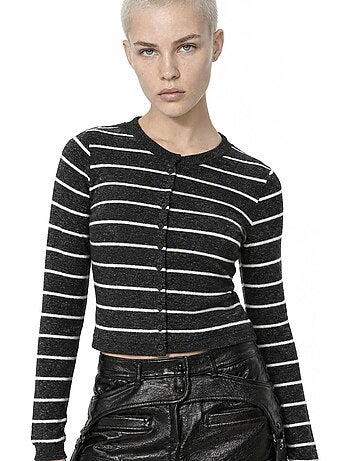 Cardigan tricoté femme busem