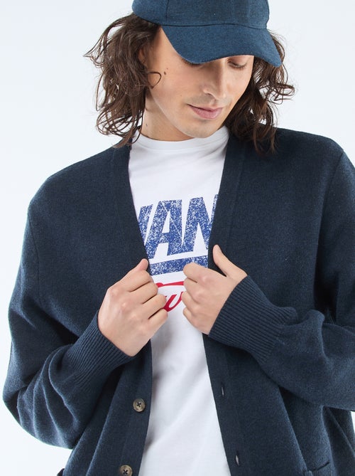 Cardigan uni - Kiabi