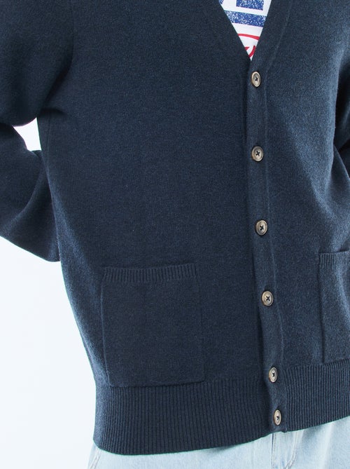 Cardigan uni - Kiabi
