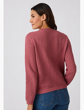 Cardigan uni ou rayé - Damart