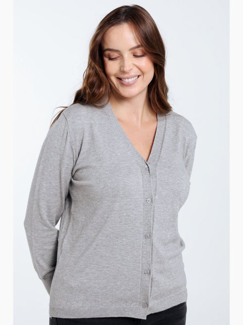 Cardigan uni PAPRIKA - Kiabi