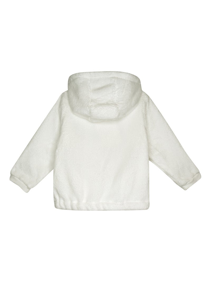 CARDIGAN VELOURS DOUX FARIMA Beige - Kiabi