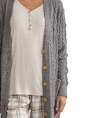 Cardigan veste d'intérieur à boutonnière COMPLEMENTOS