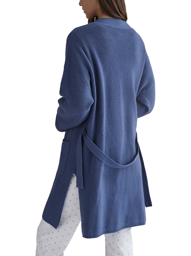 Cardigan veste d'intérieur Complementos Bleu - Kiabi