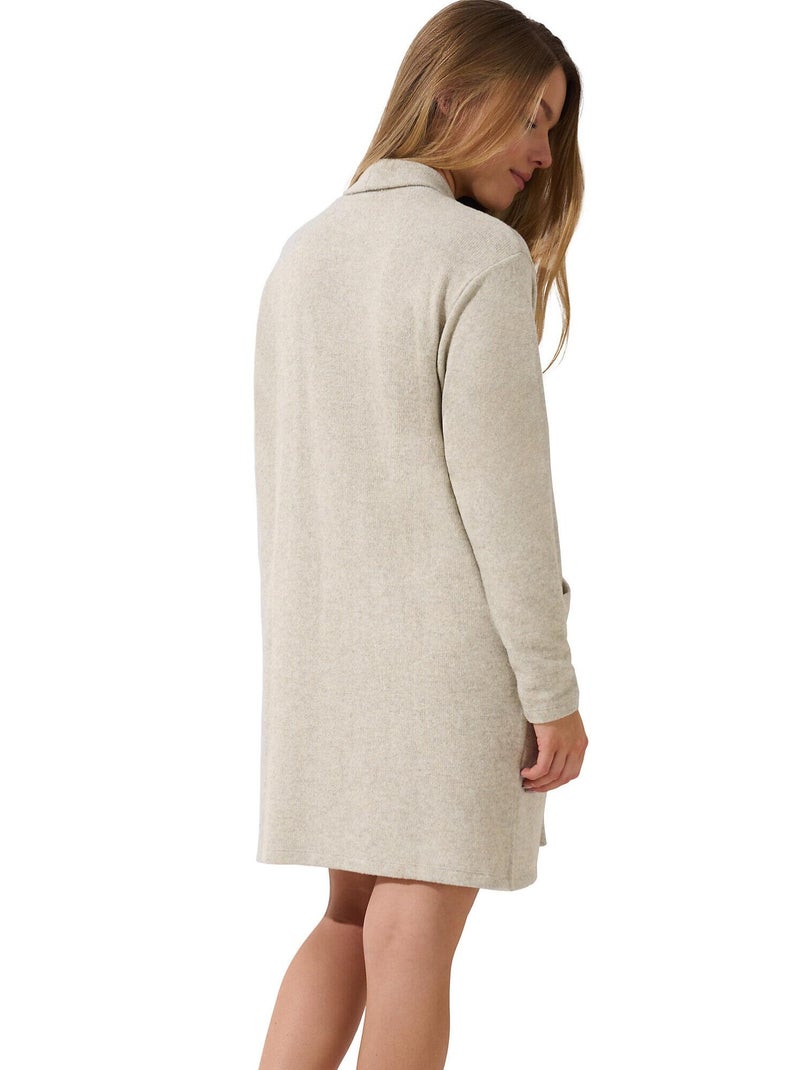 Cardigan veste d'intérieur détente Olivette Beige - Kiabi