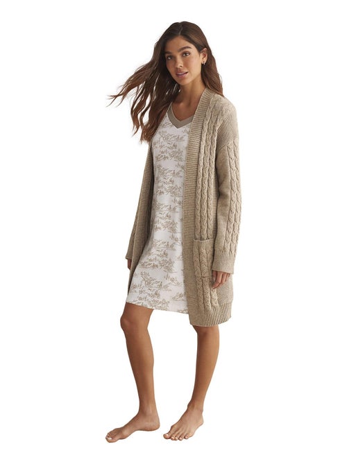 Cardigan veste d'intérieur ouverte COMPLEMENTOS - Kiabi