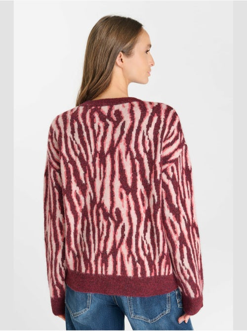 Cardigan zebry 'le temps des cerises' - Kiabi