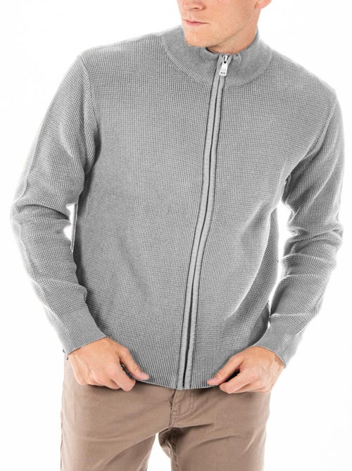 Cardigan zippé col montant EOLO 'Rica Lewis' - Kiabi