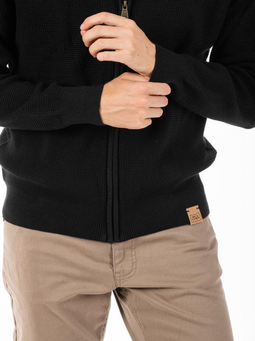 Cardigan zippé col montant EOLO 'Rica Lewis' - Kiabi