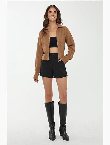 Cardigan zippé hiccup